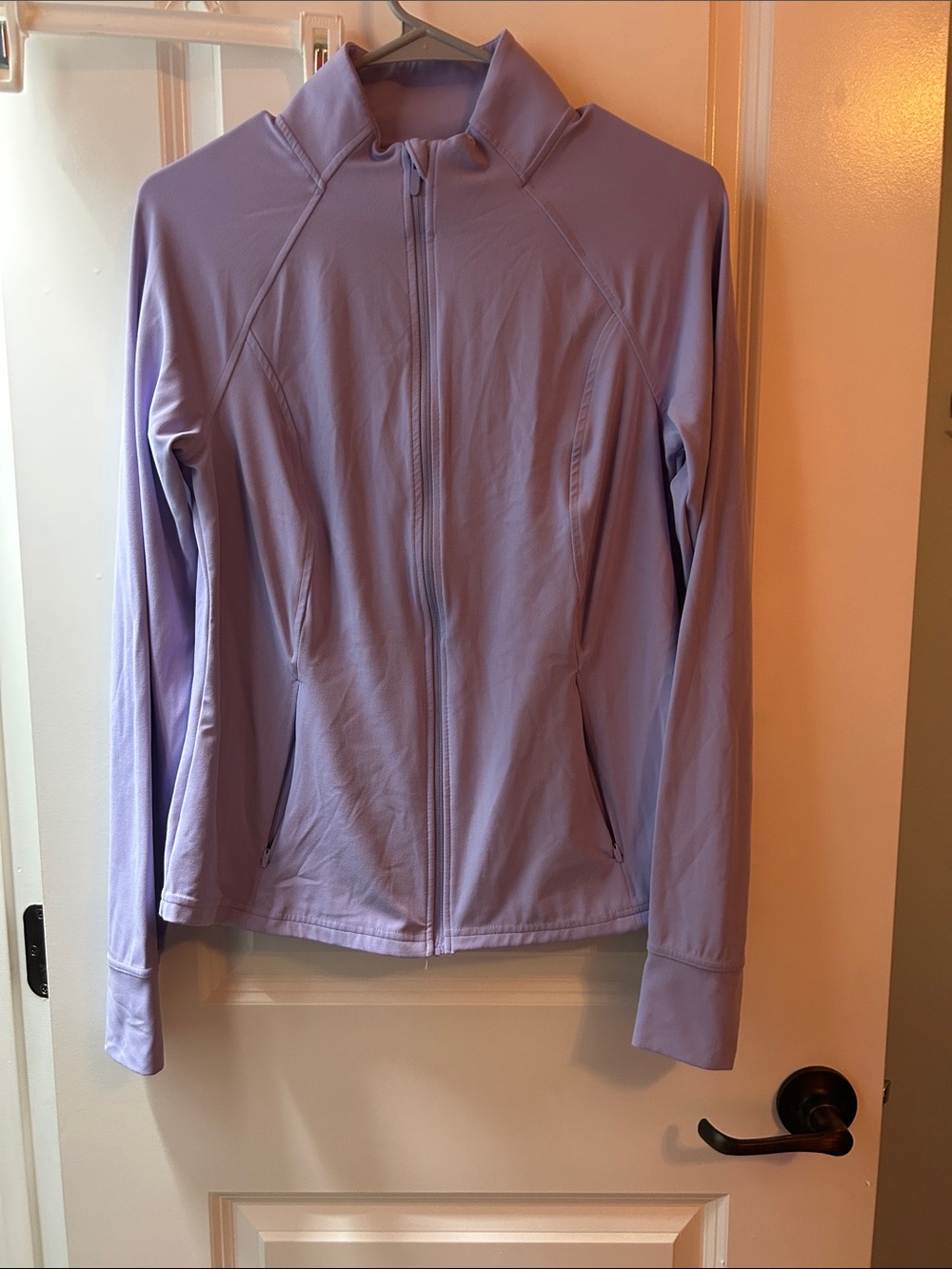 Women's Lilac Full-Zip Utility Jacket. Never worn!